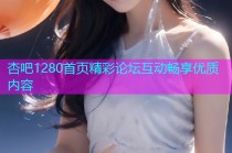 杏吧1280首页精彩论坛互动畅享优质内容