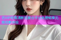 杏VIP吧高清影视聚合平台免费畅享无限观影体验