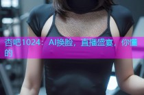 杏吧1024：AI换脸，直播盛宴，你懂的