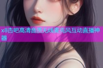 x8杏吧高清音质无线麦克风互动直播神器